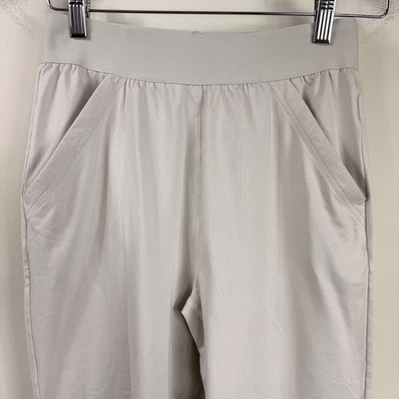 Gymshark Training Joggers Pants Womens Size S Light Gray Lightweight Athletic - Picture 3 of 5